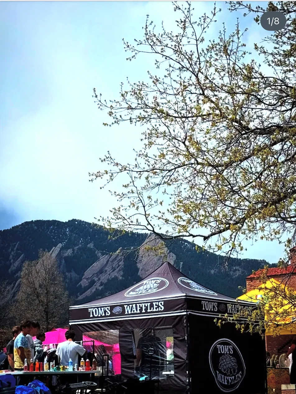 Tom's Waffles serving fresh waffles in Boulder