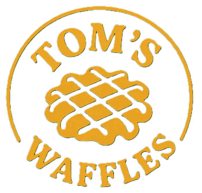 Tom's Waffles logo